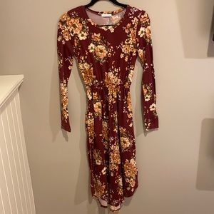midi dress! size S